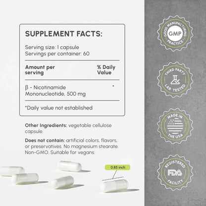 Enhance Energy & Slow Down Aging With Pure NAD+